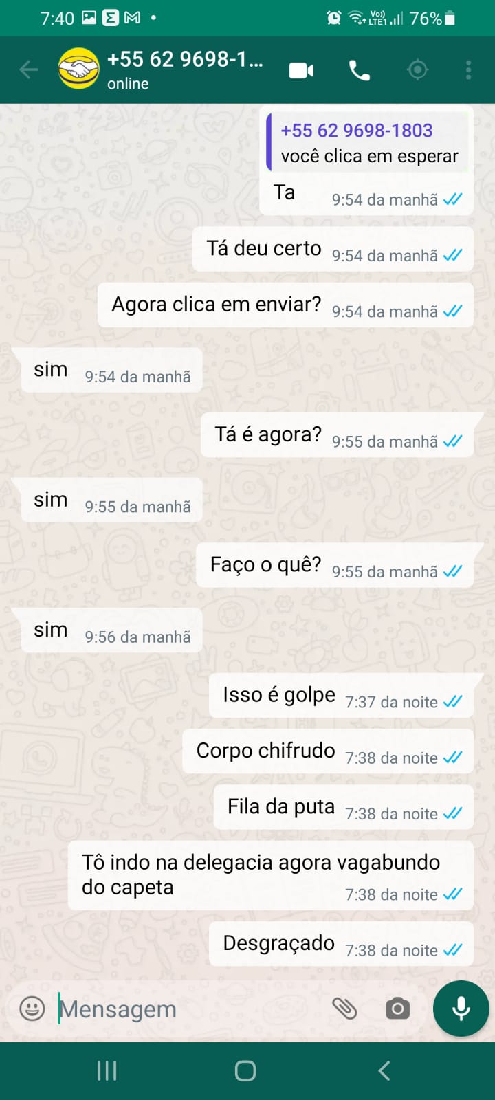 Venda no ML, golpe ou não? : r/golpe