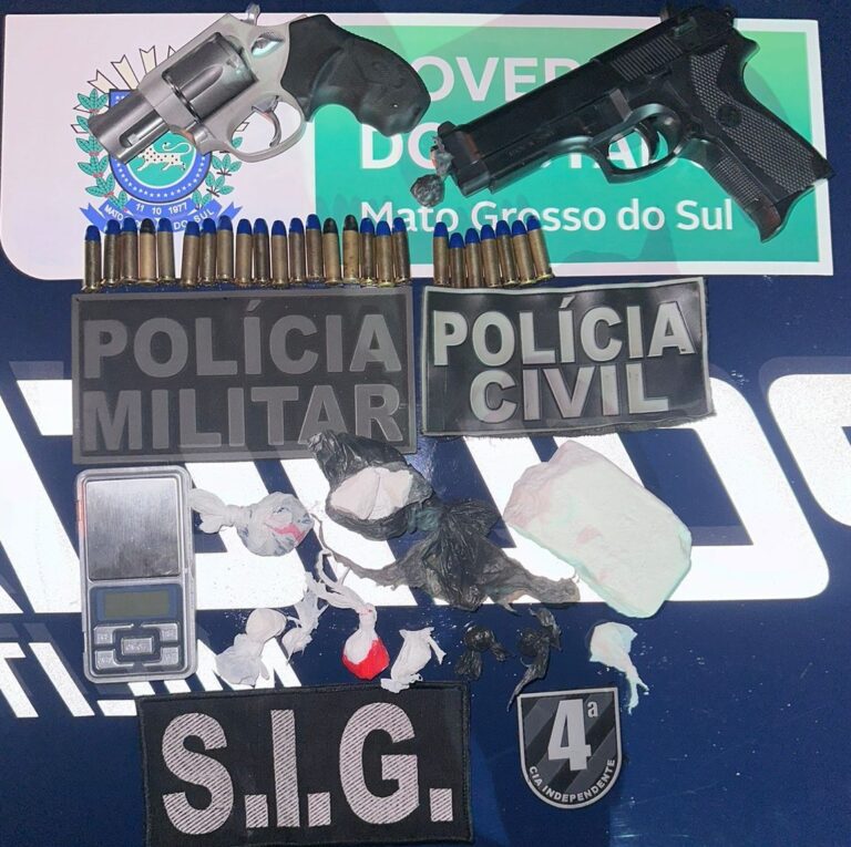 PolÍcias Militar E Civil Prendem Dois Homens Com Armas Munição E