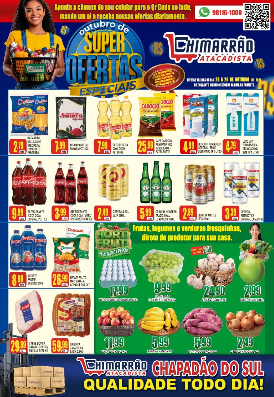 TABLOIDE do Chimarrão Atacadista válido de 20 a 26 de outubro de